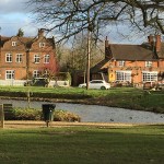 Penn with pond looking towards the Red Lion