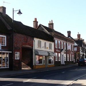 Wendover high street and shops