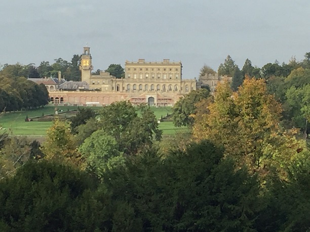 Clivedon with clock tower from a distance